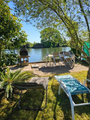 Appartement familial avec jardin et vue sur lac à Clairac, 80 m²